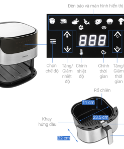 Nồi chiên không dầu Hafele AF T5A 535.43.712 - 9